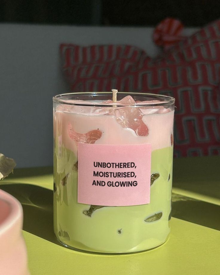 Matcha-fied candle